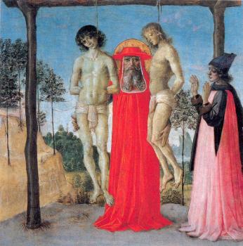 St. Jerome Supporting Two Men on the Gallows